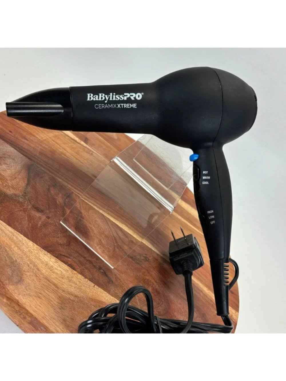 BabylissPro Ceramix Xtreme Hair Dryer BAB2000 Black 2000 w Adjustable Settings